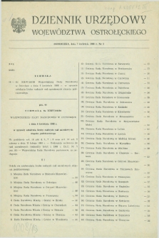 Dziennik Urzędowy Województwa Ostrołęckiego. 1988, nr 3 (7 kwietnia)