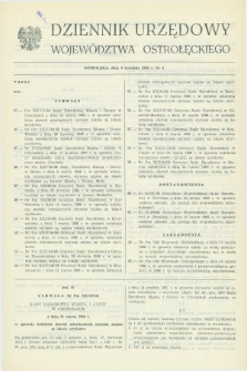 Dziennik Urzędowy Województwa Ostrołęckiego. 1988, nr 4 (8 kwietnia)