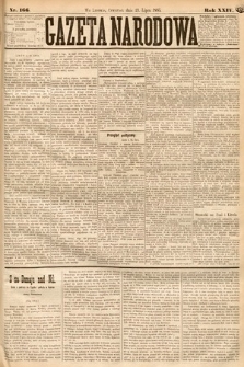 Gazeta Narodowa. 1885, nr 166
