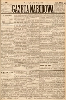 Gazeta Narodowa. 1885, nr 171