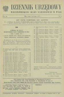 Dziennik Urzędowy Wojewódzkiej Rady Narodowej w Pile. 1977, nr 8 (8 grudnia)