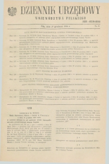 Dziennik Urzędowy Województwa Pilskiego. 1984, nr 9 (29 grudzień)