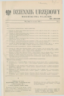 Dziennik Urzędowy Województwa Pilskiego. 1985, nr 1 (31 stycznia)