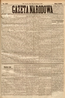 Gazeta Narodowa. 1885, nr 188