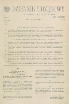 Dziennik Urzędowy Województwa Pilskiego. 1985, nr 8 (2 lipca)