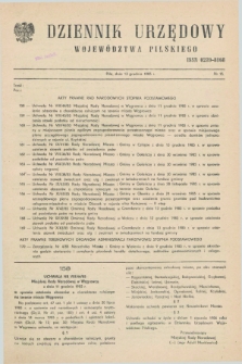 Dziennik Urzędowy Województwa Pilskiego. 1985, nr 15 (13 grudnia)