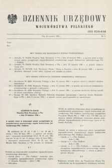 Dziennik Urzędowy Województwa Pilskiego. 1986, nr 5 (26 czerwca)