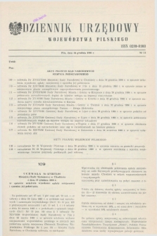 Dziennik Urzędowy Województwa Pilskiego. 1986, nr 11 (30 grudnia)