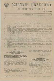 Dziennik Urzędowy Województwa Pilskiego. 1987, nr 12 (31 grudnia)
