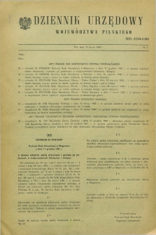 Dziennik Urzędowy Województwa Pilskiego. 1988, nr 4 (15 marca)