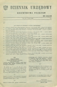 Dziennik Urzędowy Województwa Pilskiego. 1988, nr 6 (1 kwietnia)
