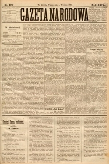 Gazeta Narodowa. 1885, nr 199