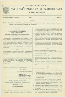 Dziennik Urzędowy Wojewódzkiej Rady Narodowej w Ciechanowie. 1980, nr 3 (12 czerwca)