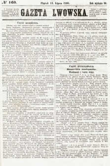 Gazeta Lwowska. 1866, nr 160