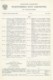 Dziennik Urzędowy Wojewódzkiej Rady Narodowej w Ciechanowie. 1983, nr 4 (31 grudnia)