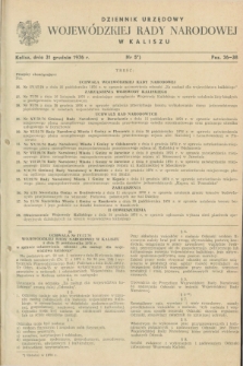 Dziennik Urzędowy Wojewódzkiej Rady Narodowej w Kaliszu. 1976, nr 5 (31 grudnia)