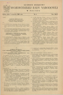 Dziennik Urzędowy Wojewódzkiej Rady Narodowej w Kaliszu. 1980, nr 6 (1 września)