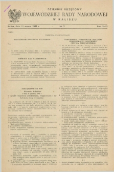 Dziennik Urzędowy Wojewódzkiej Rady Narodowej w Kaliszu. 1983, nr 2 (22 marca)
