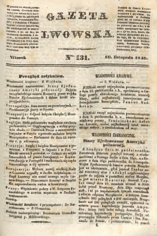 Gazeta Lwowska. 1846, nr 131
