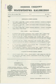 Dziennik Urzędowy Województwa Kaliskiego. 1992, nr 2 (24 lutego)