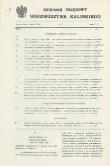 Dziennik Urzędowy Województwa Kaliskiego. 1992, nr 3 (12 marca)