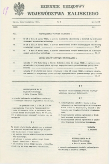 Dziennik Urzędowy Województwa Kaliskiego. 1992, nr 5 (6 kwietnia)
