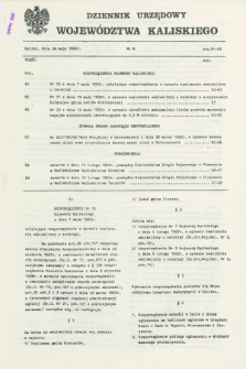 Dziennik Urzędowy Województwa Kaliskiego. 1992, nr 8 (28 maja)
