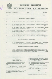 Dziennik Urzędowy Województwa Kaliskiego. 1993, nr 4 (1 marca)
