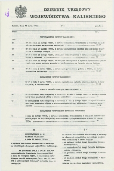 Dziennik Urzędowy Województwa Kaliskiego. 1993, nr 5 (12 marca)