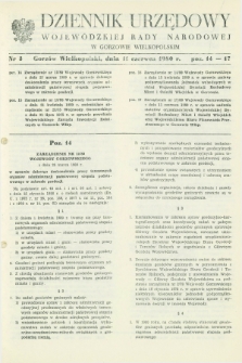 Dziennik Urzędowy Wojewódzkiej Rady Narodowej w Gorzowie Wielkopolskim. 1980, nr 3 (11 czerwca)