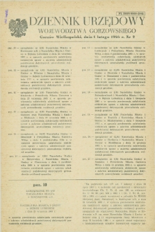 Dziennik Urzędowy Województwa Gorzowskiego. 1986, nr 2 (1 lutego)