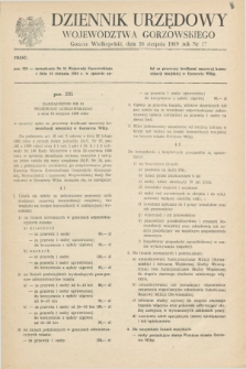 Dziennik Urzędowy Województwa Gorzowskiego. 1989, nr 17 (16 sierpnia)