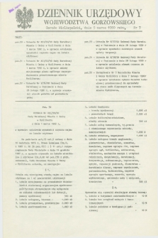 Dziennik Urzędowy Województwa Gorzowskiego. 1990, nr 7 (5 marca)