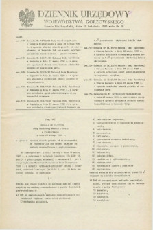 Dziennik Urzędowy Województwa Gorzowskiego. 1990, nr 18 (19 kwietnia)