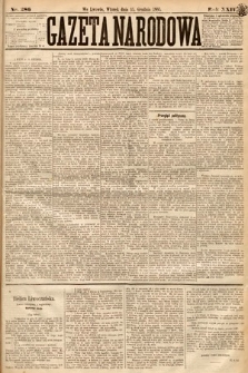 Gazeta Narodowa. 1885, nr 286