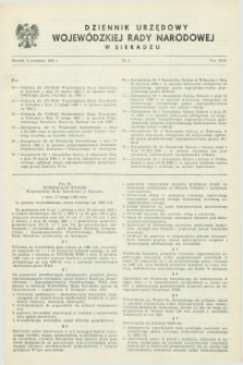 Dziennik Urzędowy Wojewódzkiej Rady Narodowej w Sieradzu. 1983, nr 3 (2 kwietnia)