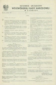 Dziennik Urzędowy Wojewódzkiej Rady Narodowej w Sieradzu. 1983, nr 10 (5 grudnia)