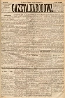 Gazeta Narodowa. 1885, nr 288