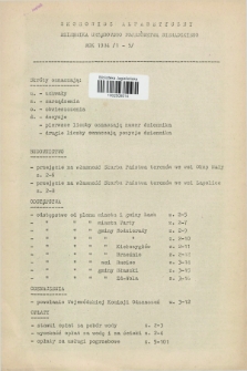 Dziennik Urzędowy Województwa Sieradzkiego. 1984, Skorowidz alfabetyczny
