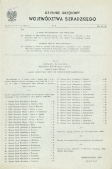 Dziennik Urzędowy Województwa Sieradzkiego. 1988, nr 3 (24 marca)