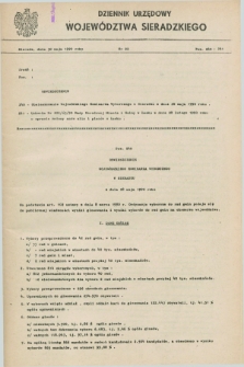 Dziennik Urzędowy Województwa Sieradzkiego. 1990, nr 22 (30 maja)