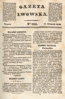 Gazeta Lwowska. 1846, nr 134