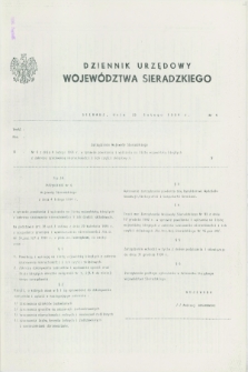 Dziennik Urzędowy Województwa Sieradzkiego. 1994, nr 4 (23 lutego)