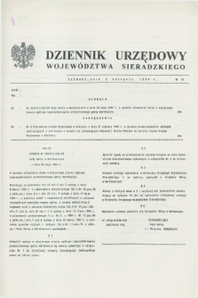 Dziennik Urzędowy Województwa Sieradzkiego. 1994, nr 15 (5 sierpnia)