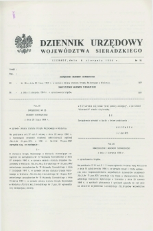 Dziennik Urzędowy Województwa Sieradzkiego. 1994, nr 16 (6 sierpnia)