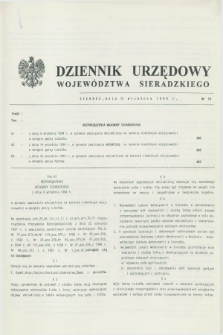 Dziennik Urzędowy Województwa Sieradzkiego. 1994, nr 18 (30 września)