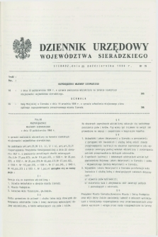 Dziennik Urzędowy Województwa Sieradzkiego. 1994, nr 19 (20 października)