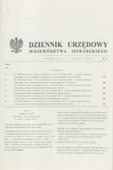 Dziennik Urzędowy Województwa Sieradzkiego. 1994, nr 22 (22 grudnia)