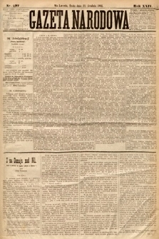 Gazeta Narodowa. 1885, nr 297