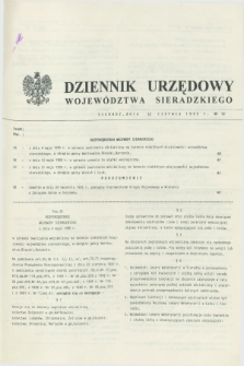 Dziennik Urzędowy Województwa Sieradzkiego. 1995, nr 10 (12 czerwca)